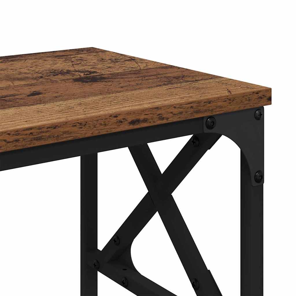 Printer Stand Reclaimed Wood 40 x 30 x 31 cm Engineered Wood