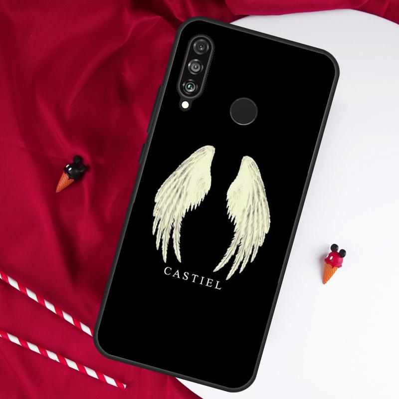 Supernatural Castiel Angel For Huawei Nova Y61 Y91 Y90 Y70 Y60 Y72 12s 12i 11i 7i 8i 9 10 SE P60 Pro P30 P40 Lite Case
