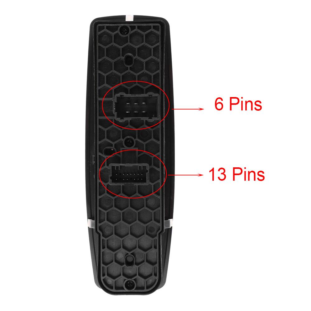 254000006R Multi-Functional Power Window Switch For Renault Fluence LZ 1.5 DCI 2008-2016 7700817337 Door Window Lock