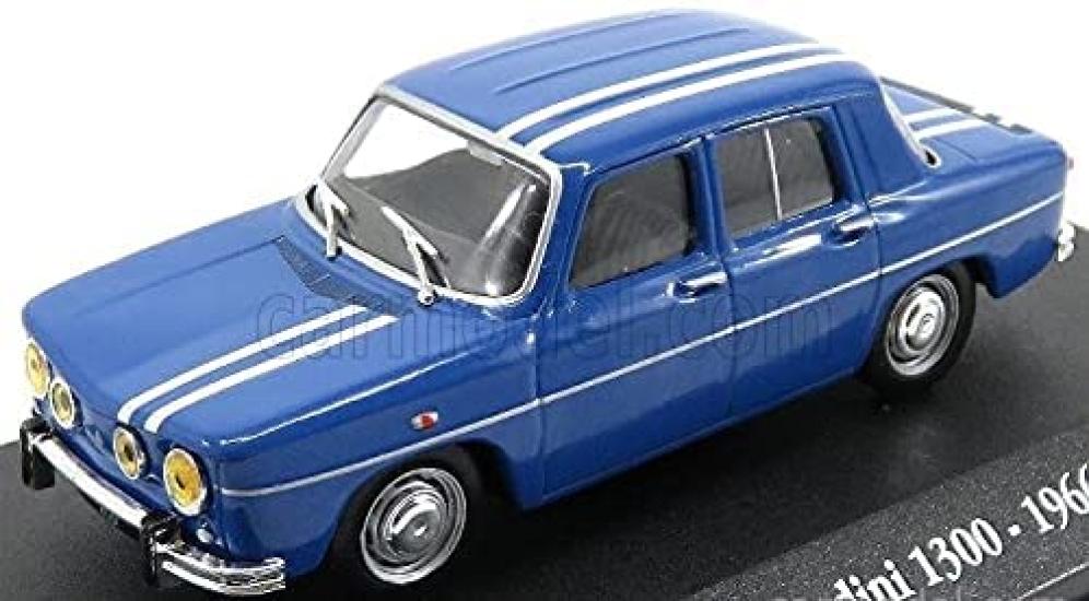 Renault scale diecast model RENAULT R8 Gordini 1300cc 1966 1/43 car, (Blue)