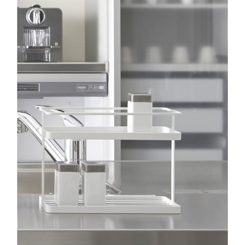 Yamazaki Kitchen Stand, White, Approx. W28 X D12 X H21cm, Tower, 6777