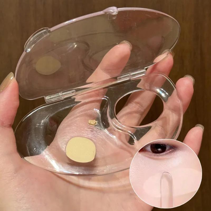 Folding Liquid Foundation Palette Portable Makeup Makeup Foundation Shovel Scraper Storage Tray Makeup Tools