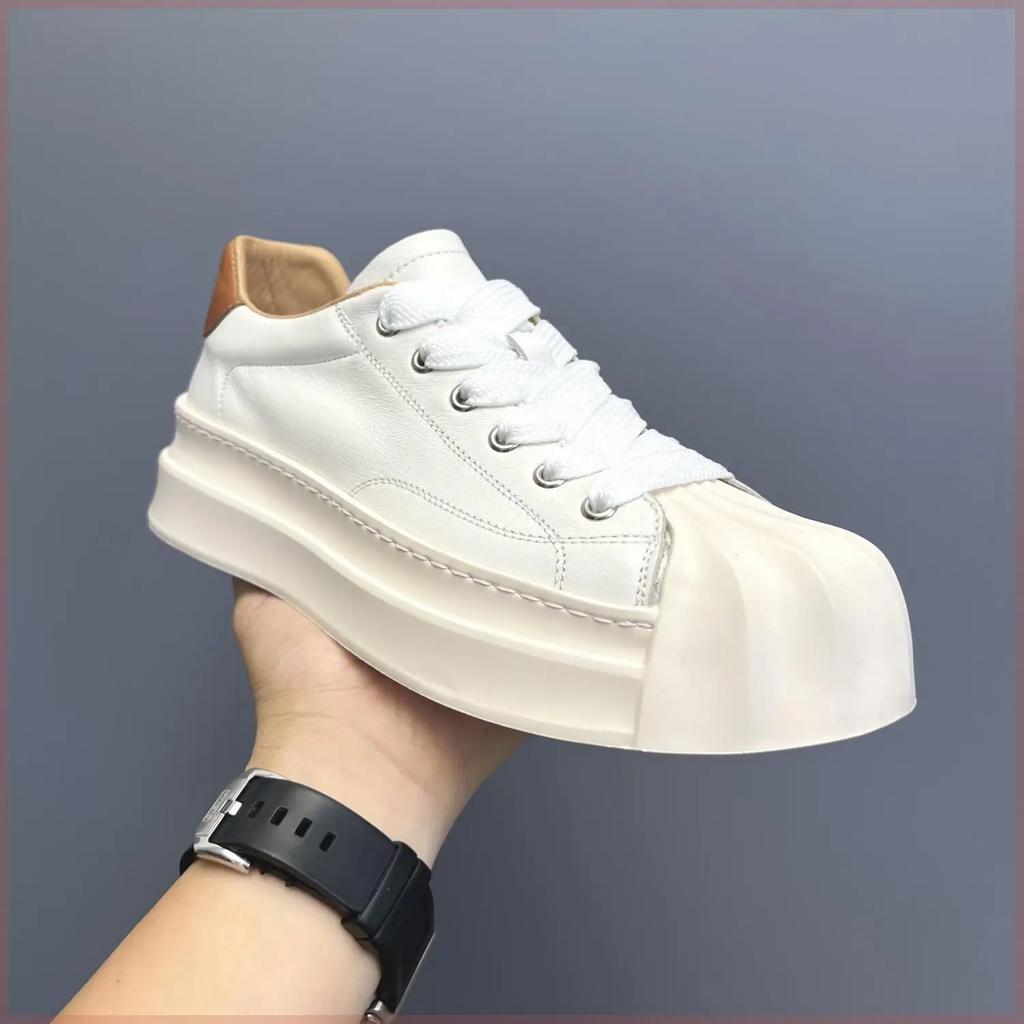 Autumn Thickness All-Match Casual Low-Cut Fashion Shell Toe Men's Sneakers Shoes