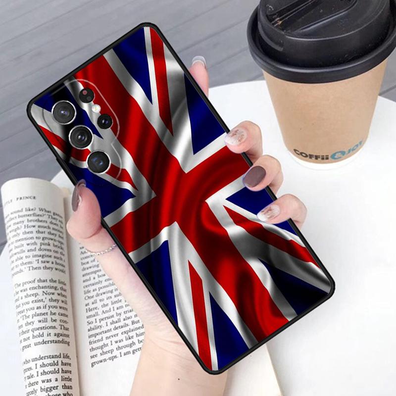 United Kingdom flag UK phone case Cover For Samsung Galaxy S24 S25 Ultra S21 S22 Ultra S10E Note 10 Plus Note 20 FE S23