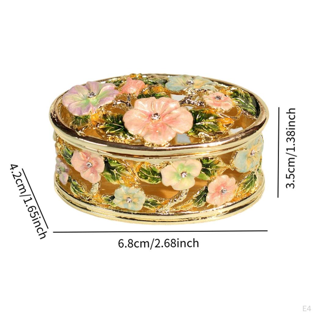 Alloy Jewelry Box for Rings And Necklaces Storage Holder Special Events