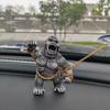 Car Dashboard Angry Gorilla Figurines Ornaments Funny Car Interior Accessories Room Desktop Decorations