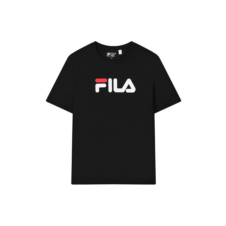 

New FILA Sports Life Collection T Shirt Unisex Onyx Black F51U228199F-BK S