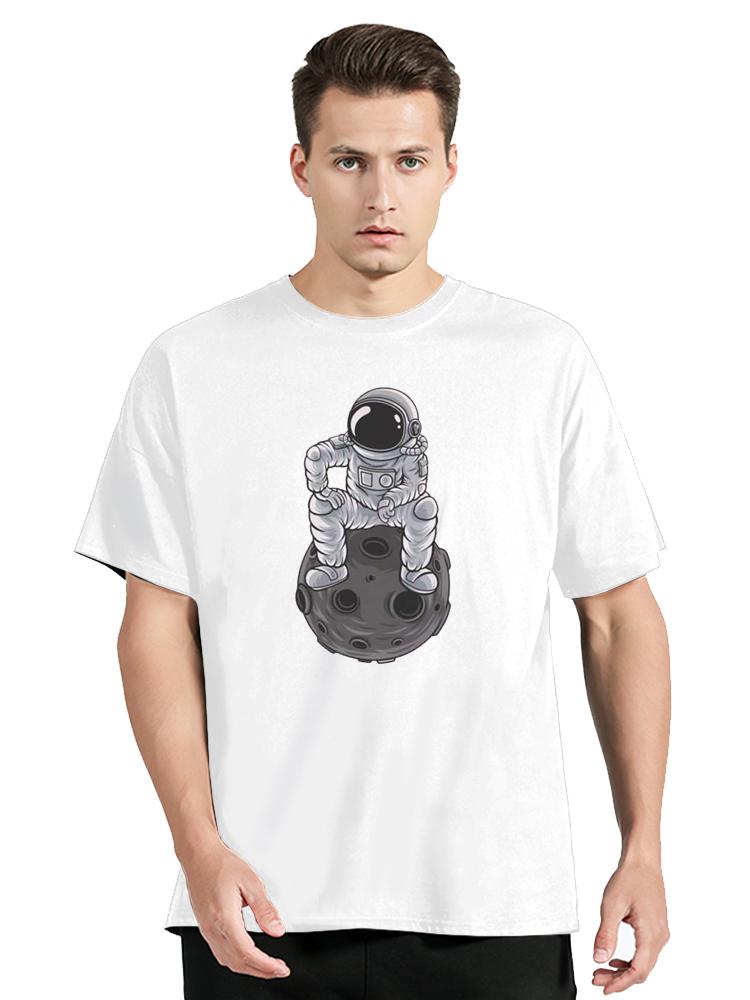 Funny Aesthetic T-shirt Women New Summer Fashion Cartoon Astronaut Tshirt Universe Space Punk Men Cotton T Shirt Clothing Tops