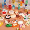 Mini Small Bottle Food Play Miniature Model Real Food Food Play Bulk Bottle Accessories Internet Celebrity Toy Ornament
