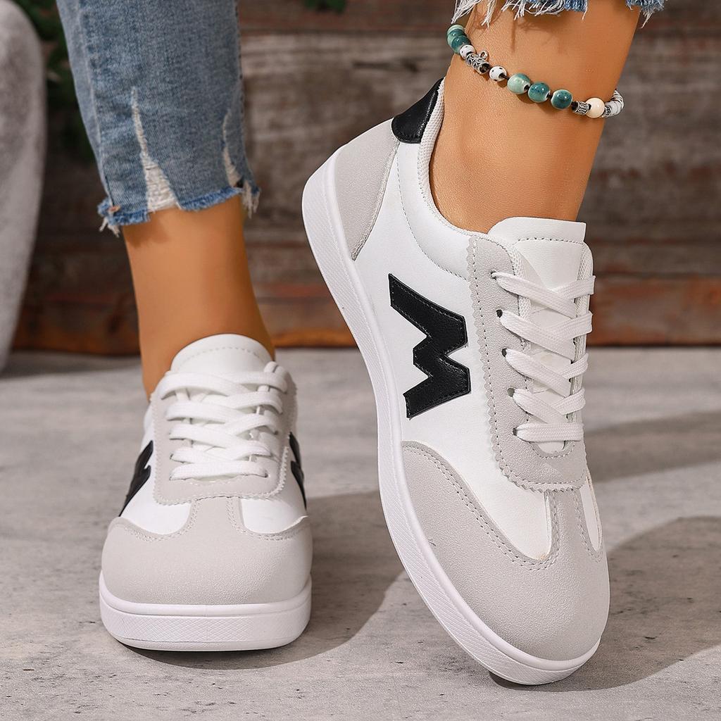 2025 Spring New Popular Women's Shoes Little White Shoes Forrest Gump Shoes Comfortable and Versatile Factory Direct Foreign Trade Women's Shoes