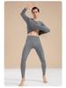 Men's Autumn Pure Cotton Thermal Set: Long Johns & Base Layer Shirt