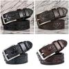 PU Embossed Leather Belt Embossed Waistband Retro Women's Faux Leather Belt