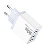 Fast Charger for Android & Apple - 3 USB + 2 Type-C Ports, Compatible with UK, US, EU.