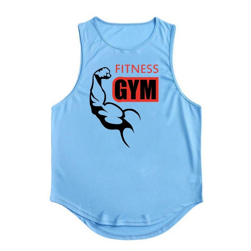 Workout Gym Tank Top Männer Muskel Ärmelloses Sportswear Shirt Stringer Mode Kleidung Bodybuilding Singuletts Fitness Weste