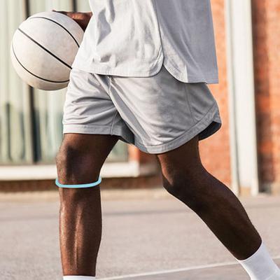 2 Stück Patellasehnen-Stützband Rutschfestes Knieband zur Schmerzlinderung Dünner Patellastabilisator zum Laufen Basketball Fußball Springer Kniebeugen