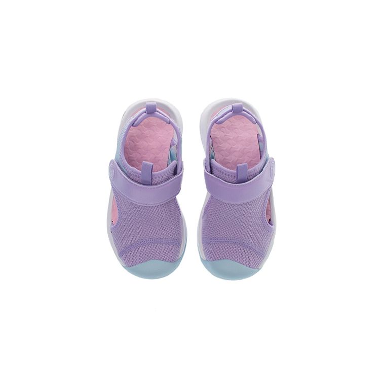 Li Ning Comfortable And Durable Kids Sandals Kids Footwear Light-Purple YKKR006-4