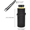 Kuymquat Water Bottle Case, Insulated, Neoprene Water Bottle Cover for 1000ml/1200ml Bottles, with Adjustable Shoulder Strap, Fits Bottles up to 9cm D