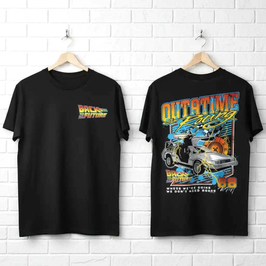 Back to the Future Outatime Racing 88 Men s T Shirt S