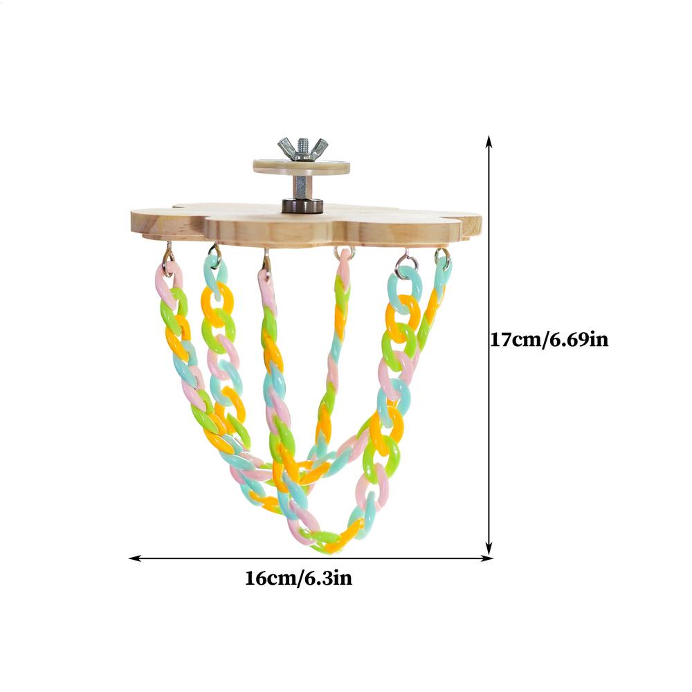 

Аксессуары для сахарного поссума Дерево Вращение на 360 градусов Безопасный Легкий Инструмент для лазания Аксессуары для игрушек для птиц Для энтузиаста Маленькая птица