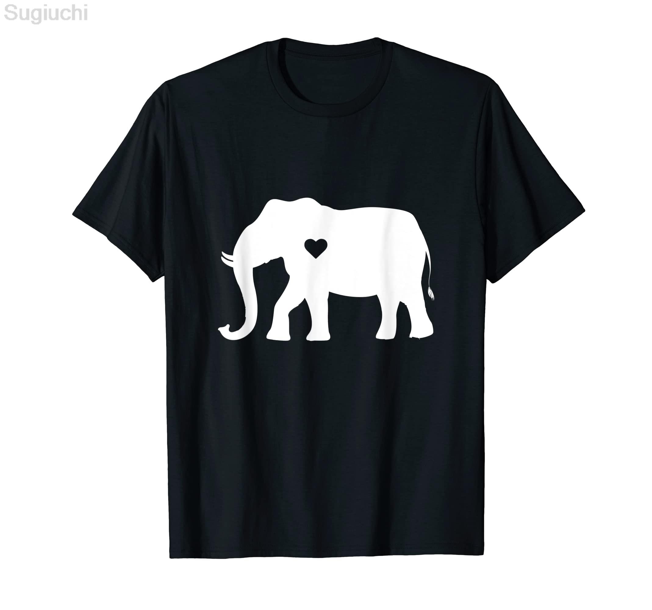 ZX 100 Cotton Vintage Elephant Shirt Retro Sunset Colors Silhouette TShirt Graphic Harajuku Fashion Tee T Shirt XS5XL S