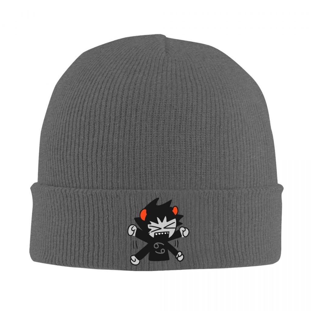 Homestucks Karkat Vantas Warm Knitted Cap Winter Knit Bonnet Hat Skullies Beanies Hip Hop Caps for Unisex