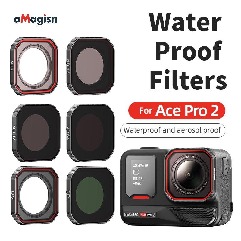 For Insta360 ACE PRO 2 Lens Filter MCUV CPL ND Macro Night Polarizer Camera Lenses for Insta360 Ace Pro 2 Filters Accessories