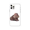 hippopotamus Phone Case For iPhone Samsung Galaxy Redmi Xiaomi Oppo OnePlus Note S A 7 8 9 10 11 12 13 14 20 21 22 23 53 54 Pro Max Ultra TPU Soft