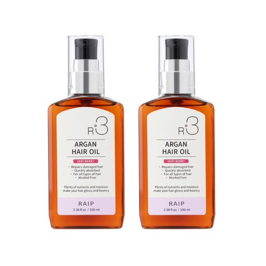 

RAIP R3 Argan Hair Oil Very Berry 100ml*2Pcs/4Pcs 2Pcs