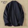 FAPAI Men's Waffle Knit Casual Blazer