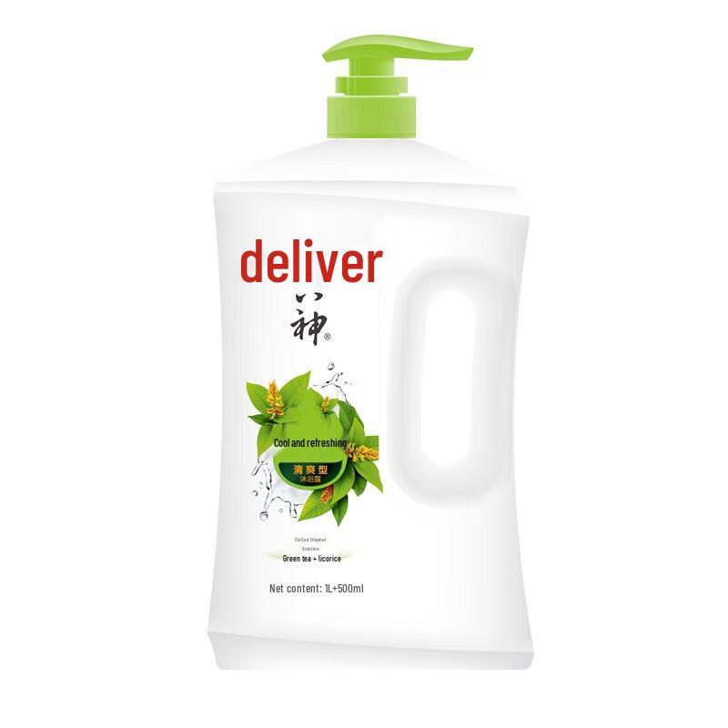 Liushen Green Tea & Licorice Cooling Shower Gel