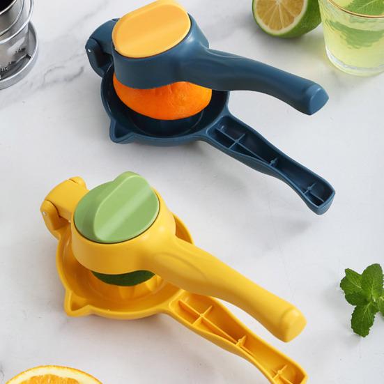 Manual Citrus Juicer with Long Handle BPA-Free Fruit Press for Lemon