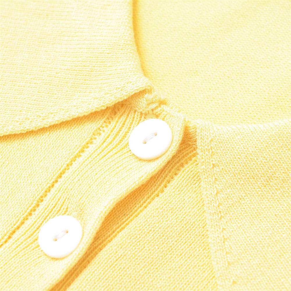 2025 Spring Women's POLO Collar Short-Sleeve Knit Pullover with Pocket