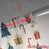 2pcs,Curtains Christmas Trees Gift Snowflakes Popular Popular Curtain Versatile Durable Polyester Curtains Holiday Suitable for