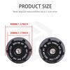 Motorrad Lenkerenden Gewicht Lenkergriffe Kappe Stecker Ausbalanciertes Terminal Für HONDA CB650R CB350 CB300R CB1000R CB750 CB1100