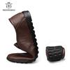 Nouvelles Chaussures en Cuir pour Hommes Grande Taille 47 Chaussures Décontractées pour Hommes Marche Extérieure Souple Chaussures pour Hommes Plates Mocassins Homme Chaussures Paresseuses Zapatos Hombre