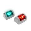 12V LED One Pair Waterproof Marine Yacht Navigation Lamp Plastic Red&Green Starboard and Port Boat Side Light