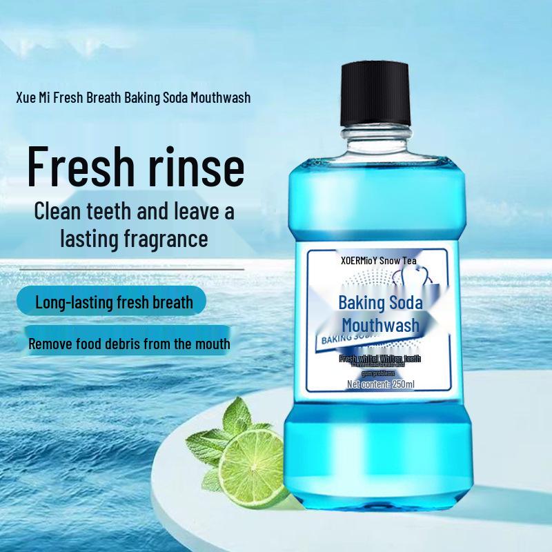 Baking Soda Mouthwash: Gently Cleans Stains, Eliminates Bad Breath, Cares for Gums, and Freshens Breath