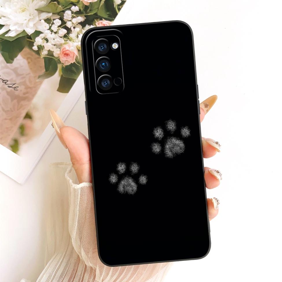 Pouzdro Pro Oppo Reno4 5G Kryt Módní Kreslené Roztomilé Vtipné Malované Silikonové Pouzdro Na Telefon Pro Oppo CPH2091 PDPM00 PDPT00