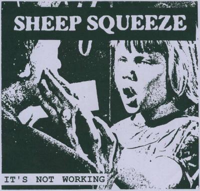 7inch Record SHEEP SQUEEZE - It's Not Working NONE Chicken Farm Re 1991 US Rock Used