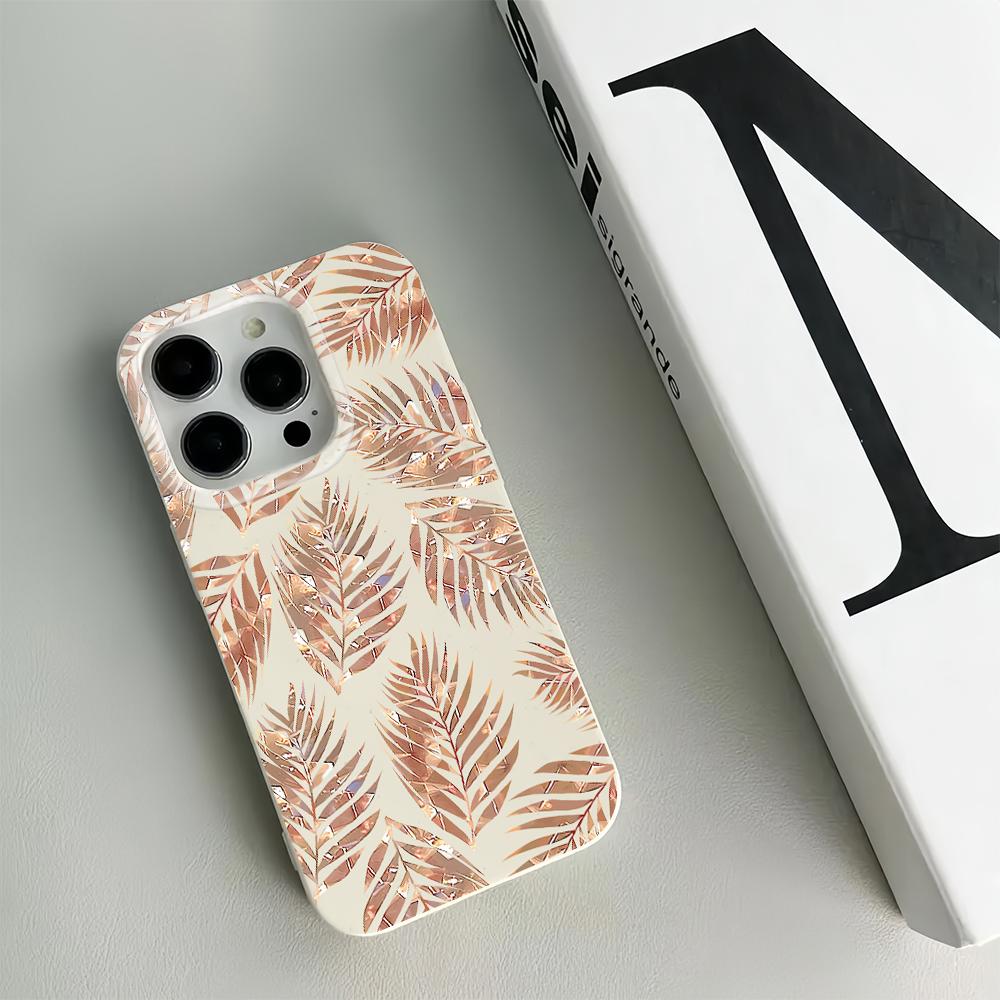

A Screen Full Of Leaves Phone Case For IPhone 16 15 Case For IPhone 11 13 12 14 Pro Max XR X Xs Max 7 8 Plus Cover Case Funda 7PlusOr8Plus