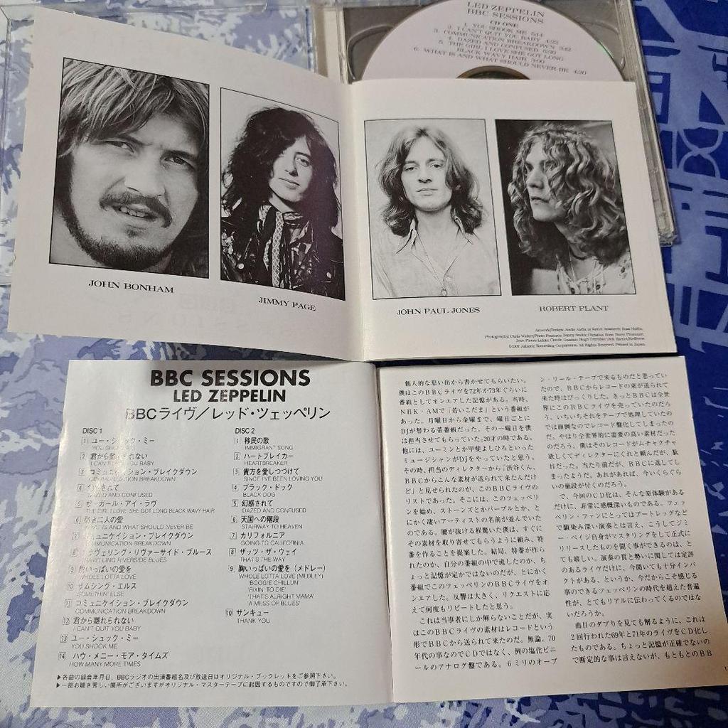 [USED] CD/Led Zeppelin...BBC Live (2-disc set)