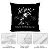 S-Slayer Heavy Metal Rock Band Kissenbezug Anti-Hausstaubmilben Kissen Unsichtbarer Reißverschluss seidiger kurzer Plüsch Sofakissenbezug