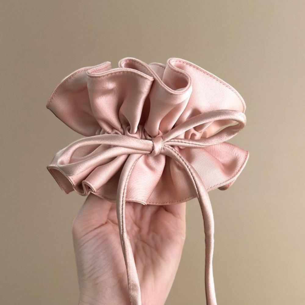 

Милые повязки на голову с бантом и лентой, резинки для волос, новые резинки для завязывания волос, аксессуары для волос для хвостика розовый
