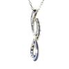 Kyocera Platinum Diamond Necklace with 10 Natural Total Weight Carats Stones, 0.12