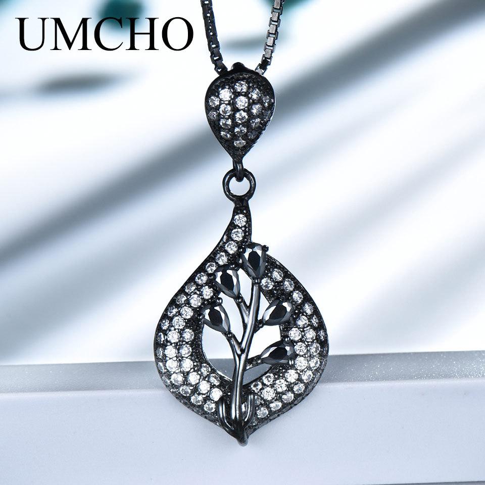 Luxury Black Zircon Jewelry 925 Sliver Cubic Zirconia Jewelry Sets For Women Earrings Pendant Rings