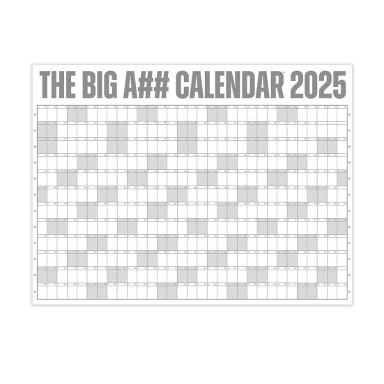 2025 Dry Erase Calendar Large Yearly Planner for Wall 47" X 35" Horizontal Layout Erasable Calendar for Classroom Office Home