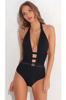 One-piece Swimsuit with a Soft Cup (57788)