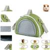 Breathable Portable Small Animal Carriers Comfortable Pet Carrying Pouch  Hedgehog