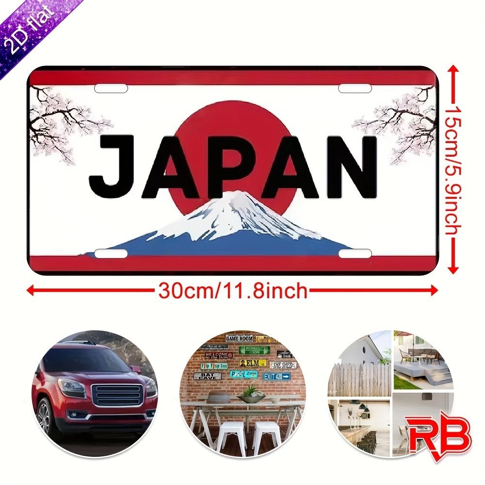 D-Dur Retro Japanisches SchildUV-bedruckt Langlebig Und AbriebfestPerfekt für Zuhause Café RestaurantAußendekoration