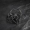 Halloween Spider Accessory Rhinestone Brooch for Men Women, Shape Alloy Lapel Durable Metal Pin, Sweater Cardigan Coat Clothing Accessories,
